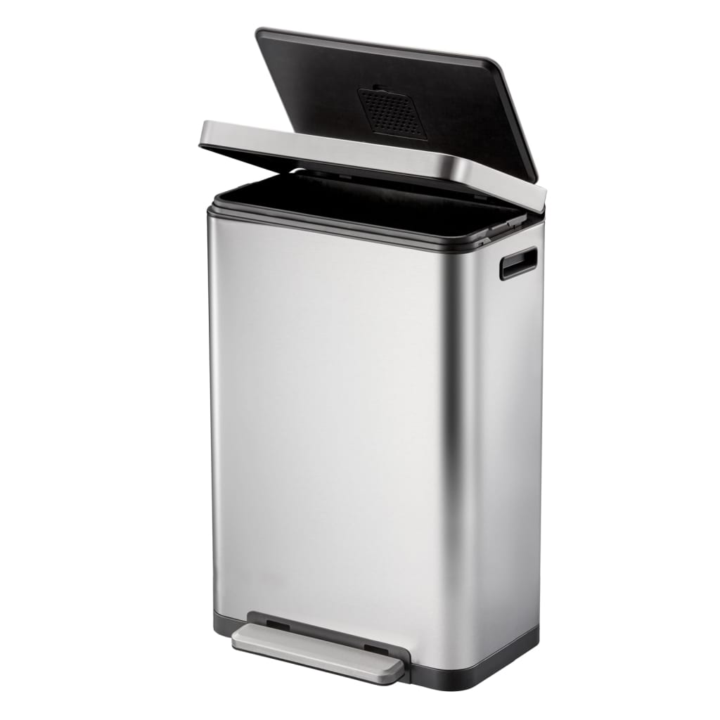 EKO EKO Pedal Bin X-Cube 30 l Matzilverklegege