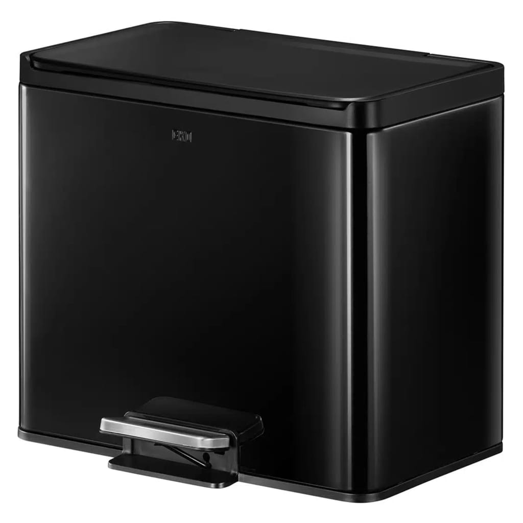 Eko Eko Pedal Bin Essential 2x15 L Schwarz
