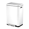 Eko eko X-Cube Pedal Bin 2x20l Weiß