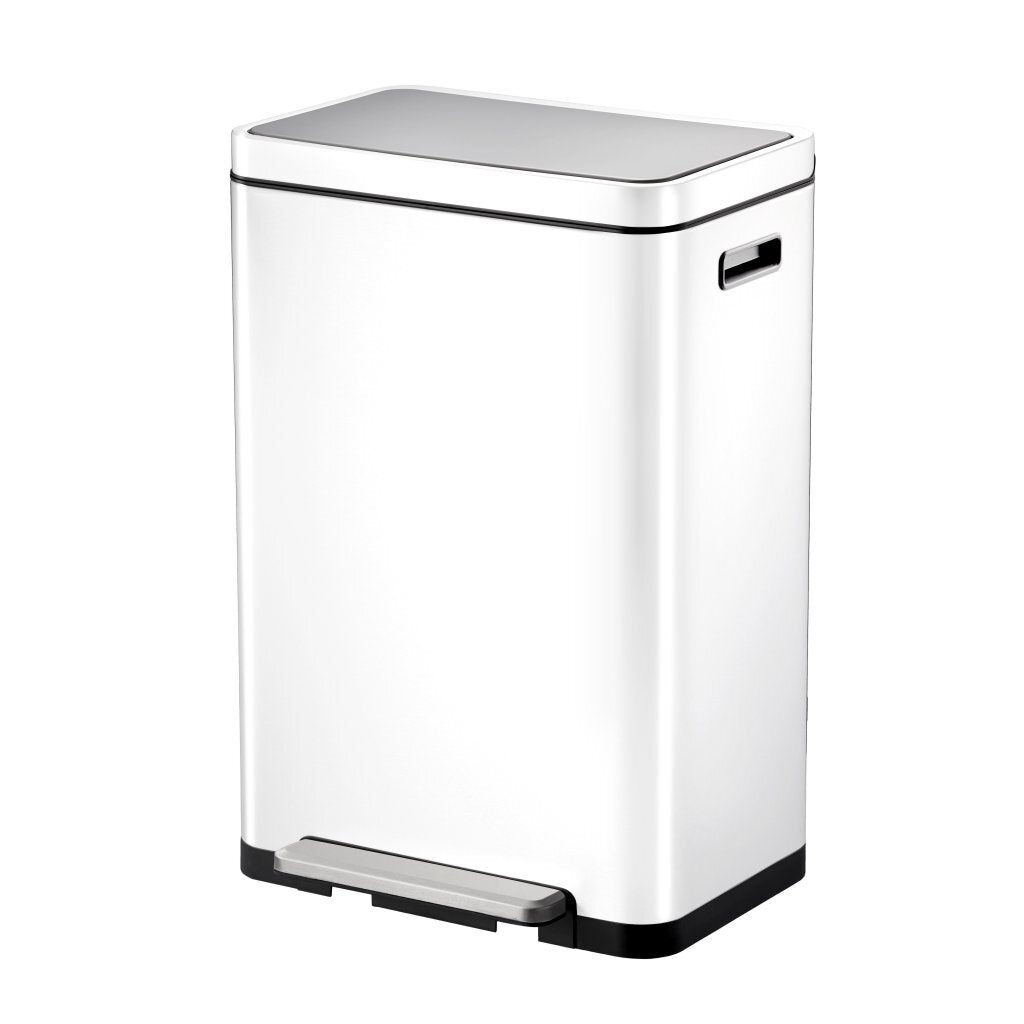 Eko eko X-Cube Pedal Bin 2x20l Weiß