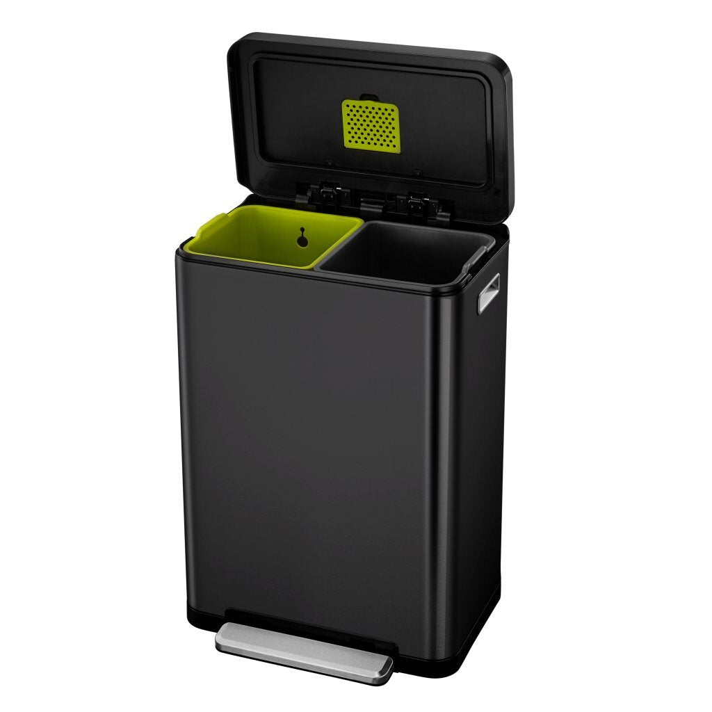 Eko eko x-cube pedal bin 2x20l schwarz
