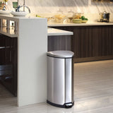 Eko Eko Pedal Bin Grace 35 l Matzilverklegege - afbeelding 1