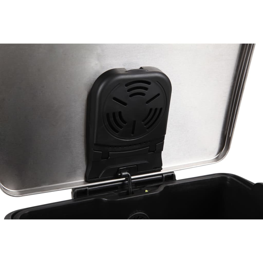 Eko Eko Pedal Bin E-Cube 50 l Mattzwart
