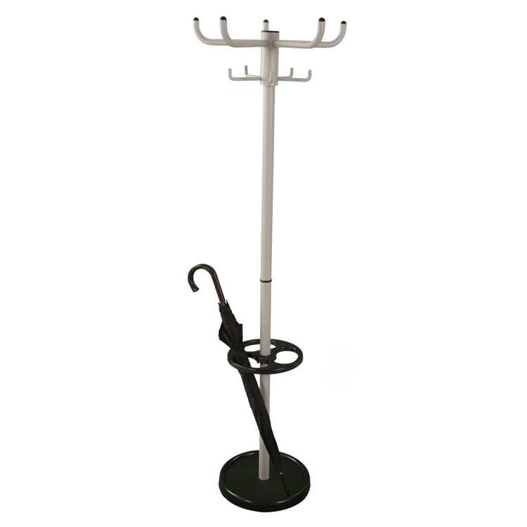 V-Part-V-Teil-Kleiderregal mit 10 Haken hoch fünf 175 cm