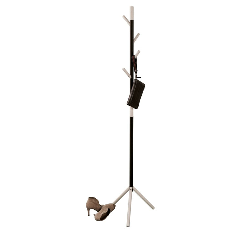 V-Part-V-Teil-Kleidungsregal Linair mit 4 Haken 180 cm weiß
