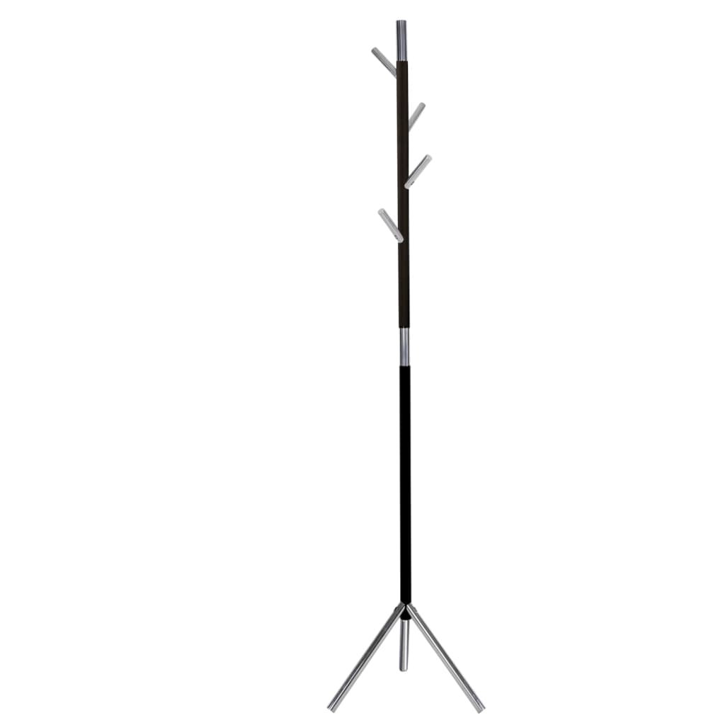 V-Part-V-Teil-Kleiderregal mit Haken Linair 180 cm Chrom stehend