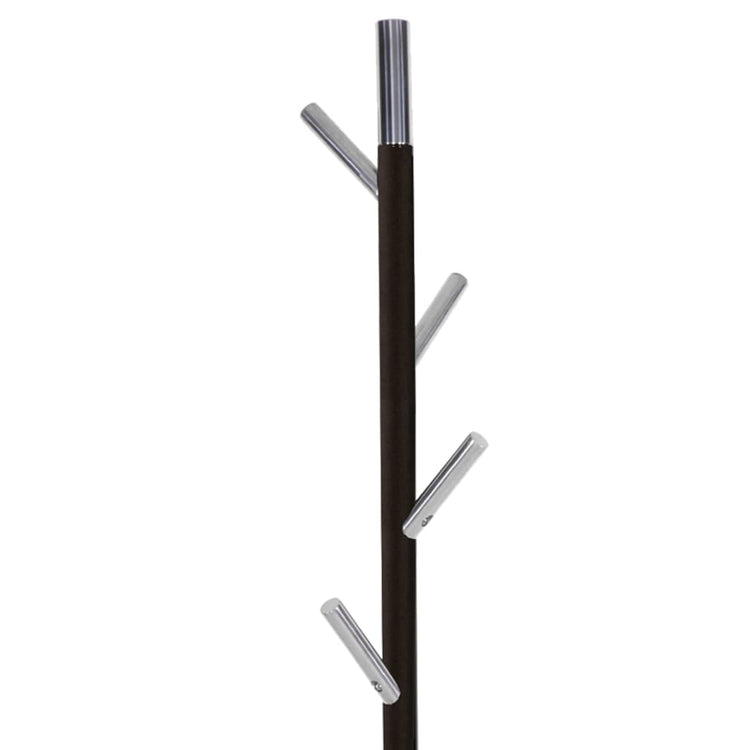 V-Part-V-Teil-Kleiderregal mit Haken Linair 180 cm Chrom stehend