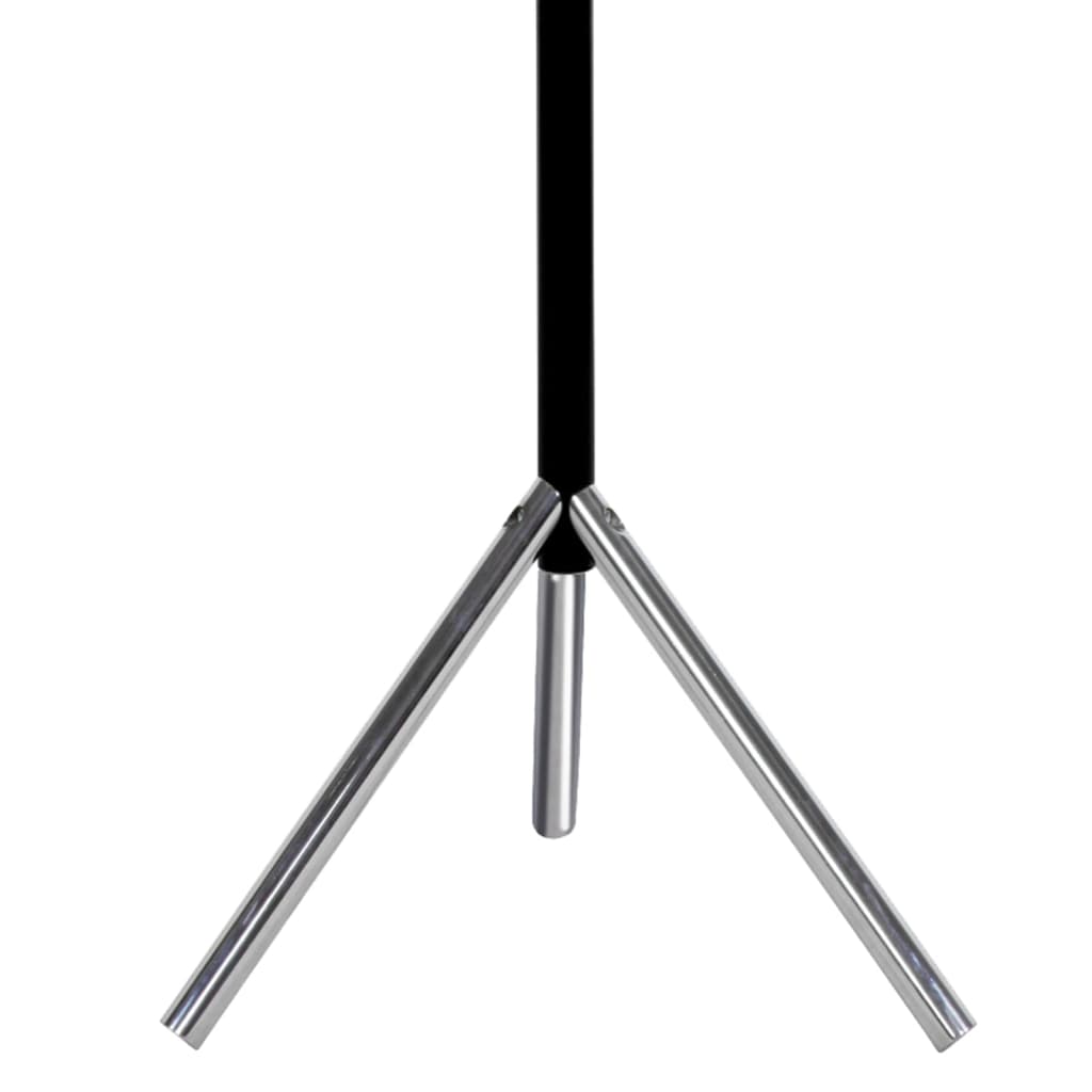 V-Part-V-Teil-Kleiderregal mit Haken Linair 180 cm Chrom stehend
