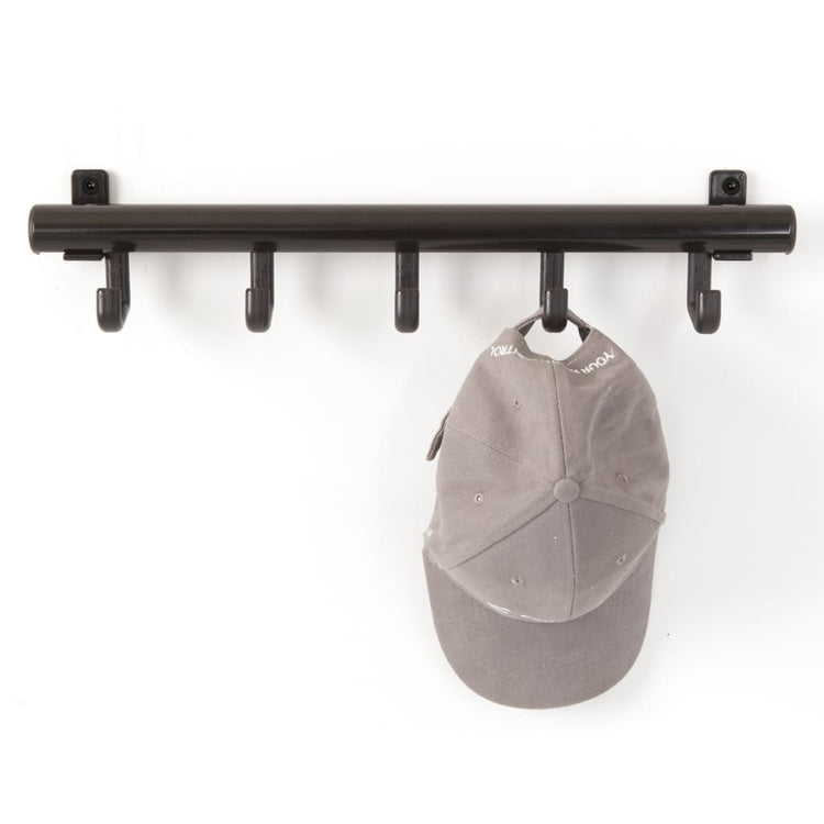 V-Part-V-Part-Rack mit 5 Haken Techno 5 Schwarz