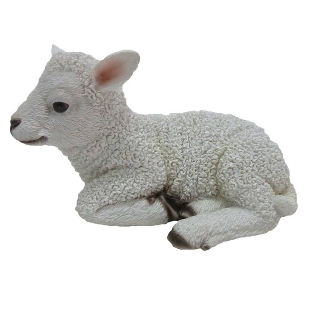 EsssCert Design Esschert Design Lamm liegt 17.6x10.8x10.5 cm