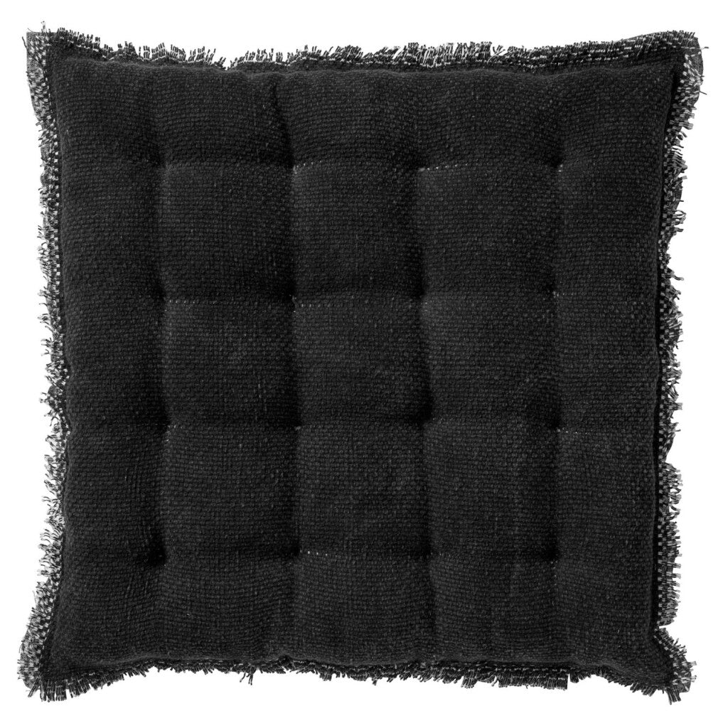 Niederländisches Dekor Dutch Dekor Burto Stuhlkissen 40x40 cm Raven