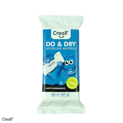 Creall do Dry MessFection Klei Conservation -freie Weiß, 500gr.
