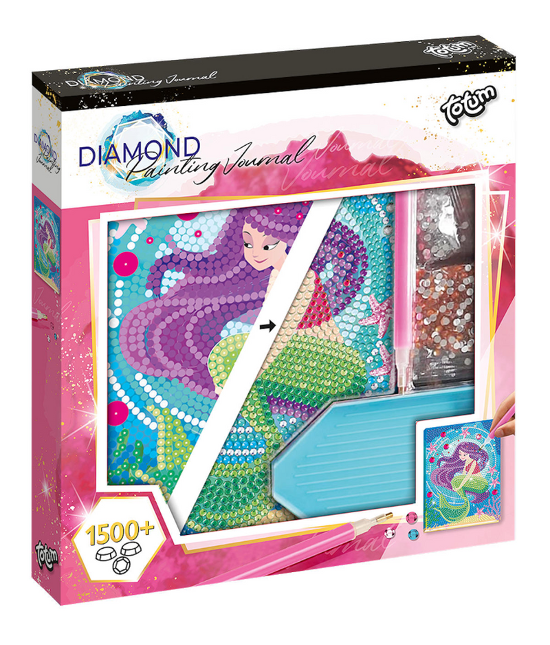 Totum Diamond Painting Notebook Meerjungfrau