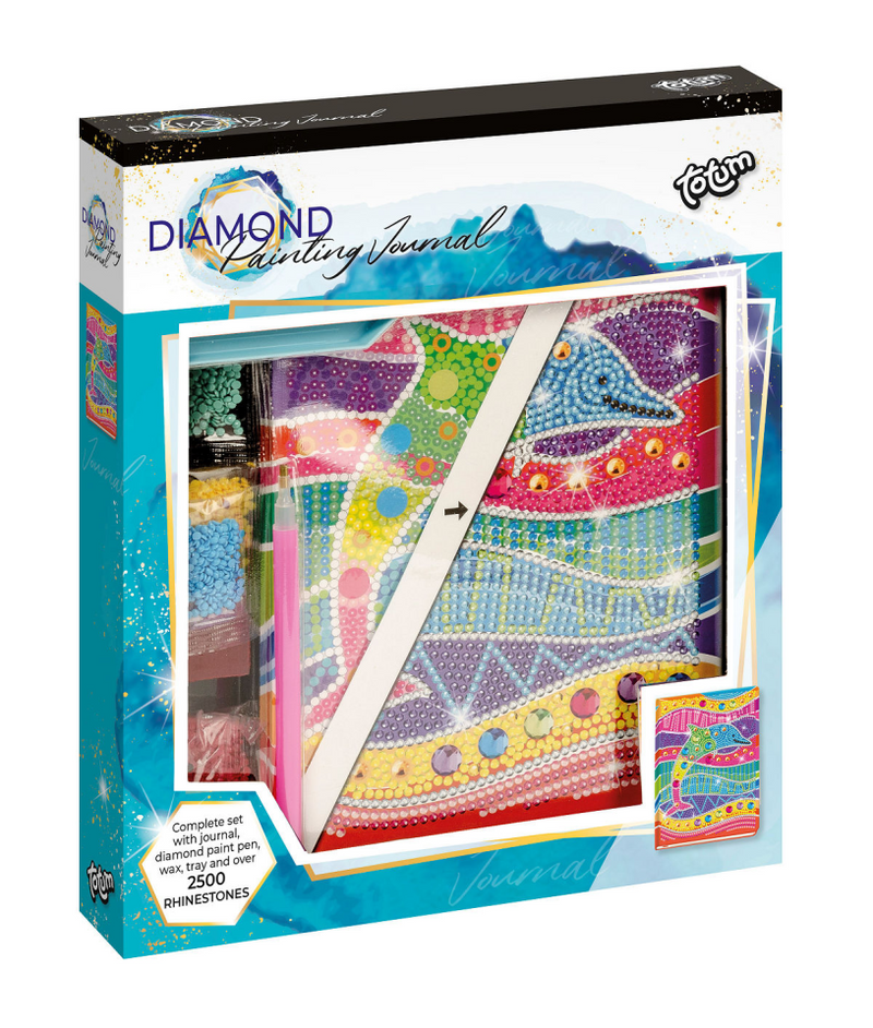 Totum Diamond Malerei Tagebuch Delphin