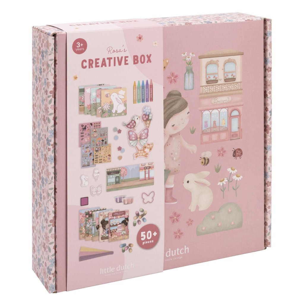 Little Dutch Rosa Kreativbox XL
