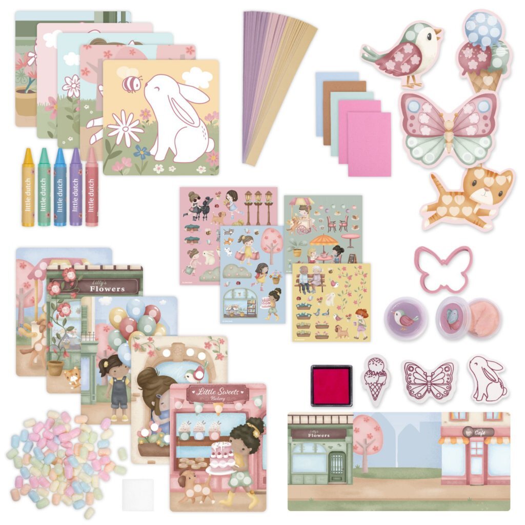 Little Dutch Rosa Kreativbox XL