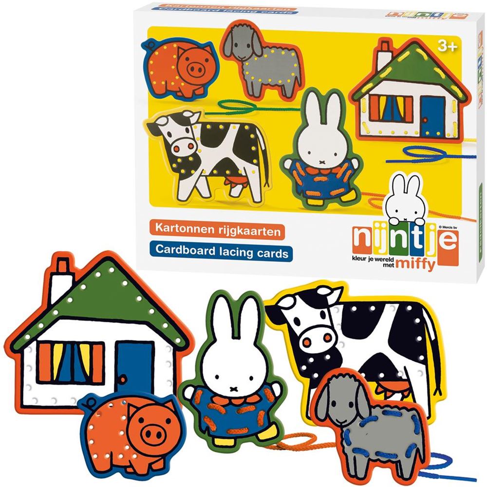 Miffy Threading Cards Farm