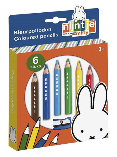 Miffy hölzerne Stifte, 6st.
