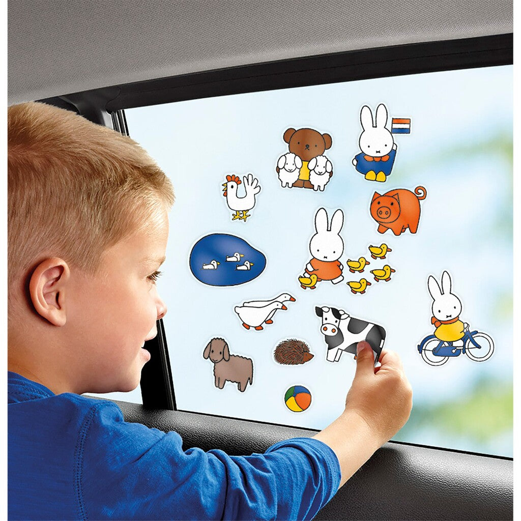 Miffy Fenster Aufkleber