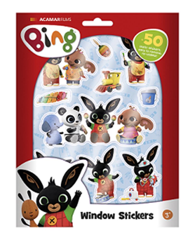 Dsp. bing window stickers. 3+ (12 Stück)