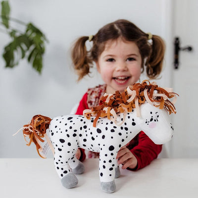Bambelino -Spielzeuge umarmen Plüsch Fien und Teun Stip de Pony, 25 cm