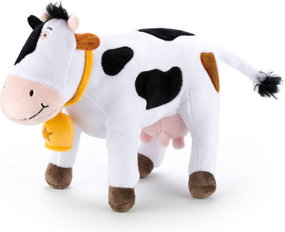 Bambolino Fien und Teun Kuscheltier Rosa Cow. 30 cm. 0+