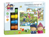 Fien und Teun Educational Stempel Set 14-Piece - afbeelding 1