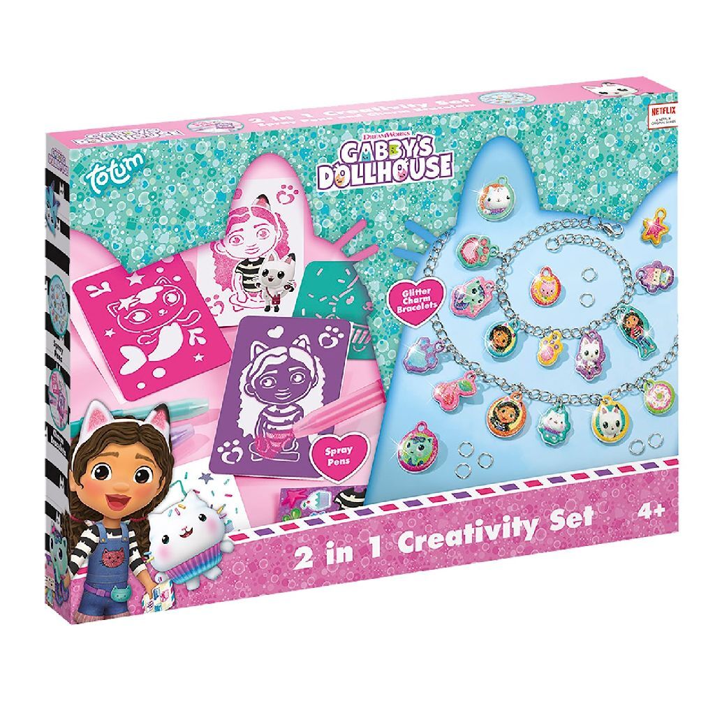 Gabbys Poppenhuis - 2in1 Kreativitätshandwerk Set
