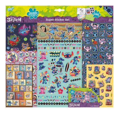 Totum Disney Stitch – Super-Sticker-Set
