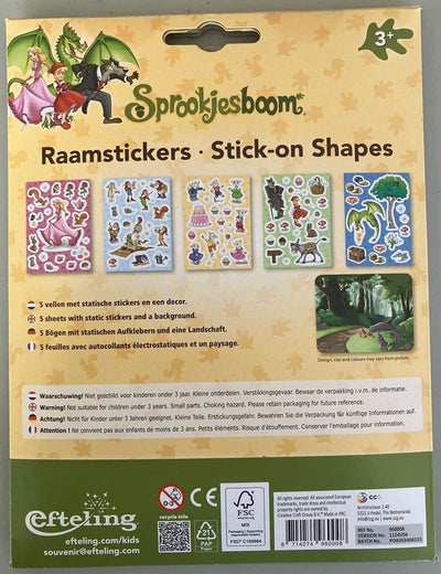 Dsp Fensteraufkleber Feenbaum, Efteling