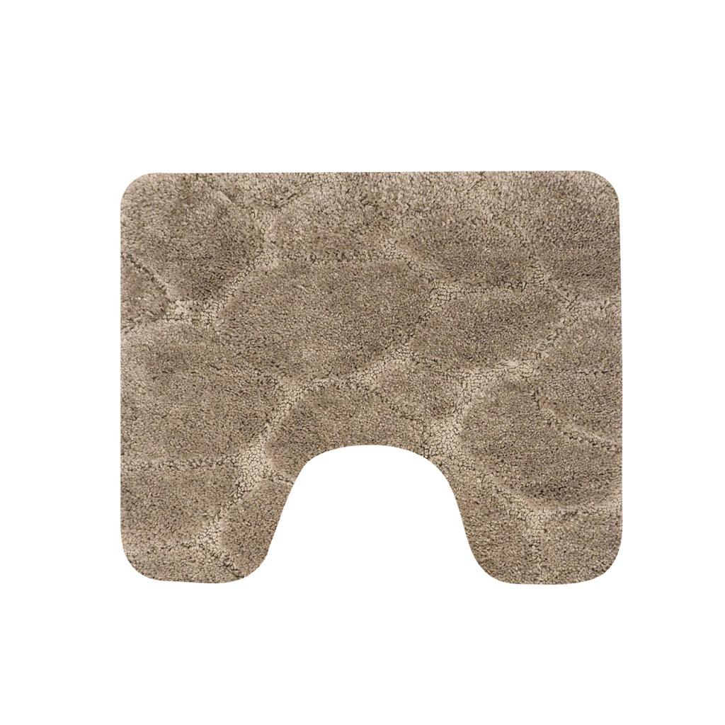 Niederländisches Haus Dutch House Toilettenmatte Calais 60x50 cm Grau