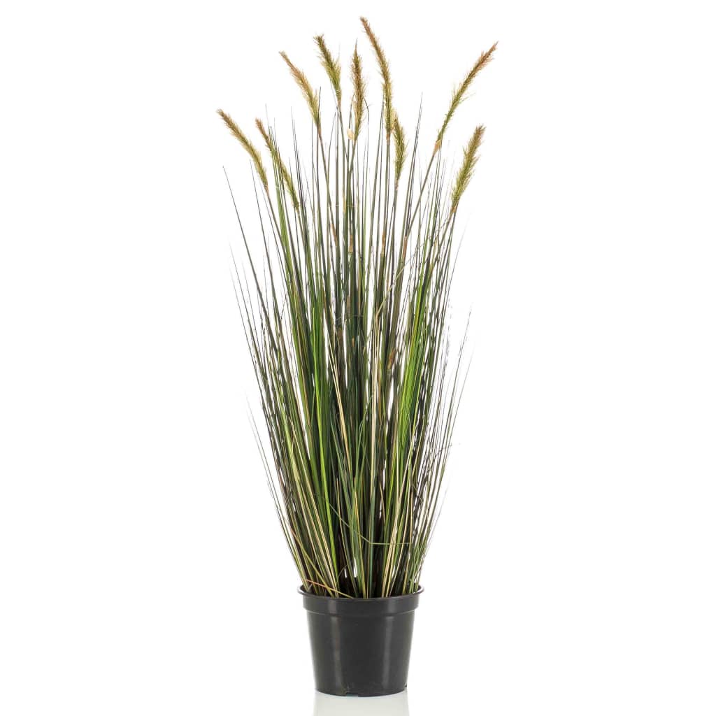 Smaragd Smard Künstliche Pflanze in Plastiktopf Fuchs Fuchs Schwanzgras Herbst 90 cm