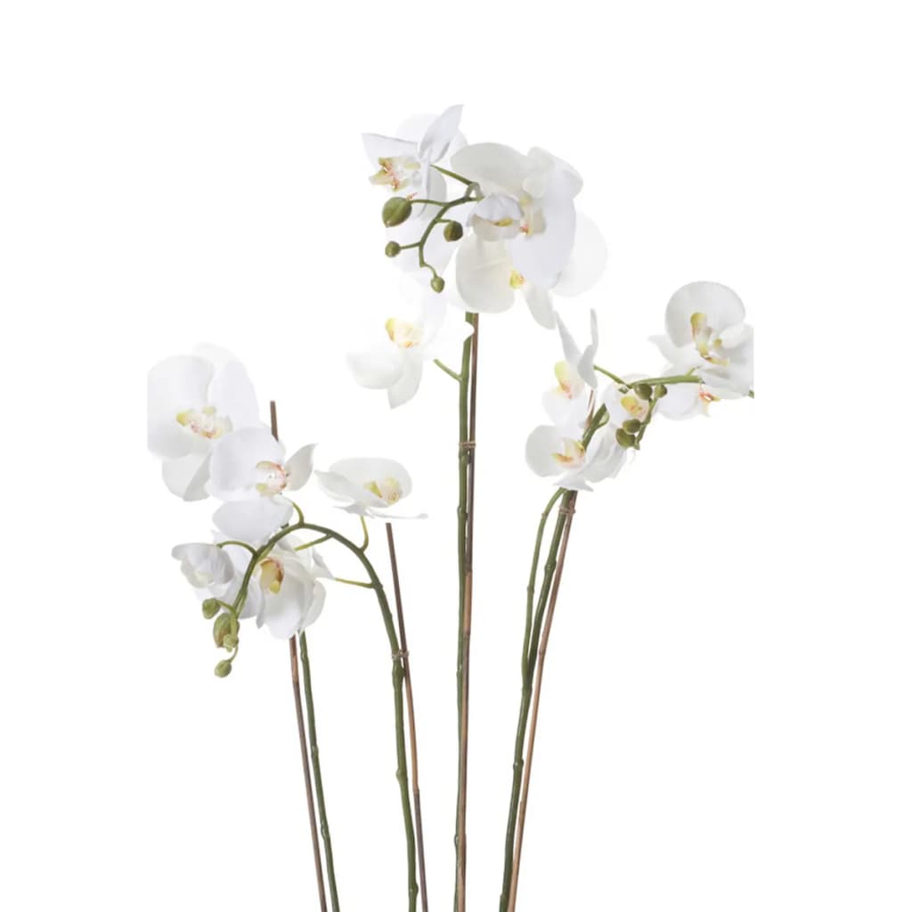 Emerald Emerald Art Plant Orchidee mit Moosweiß 90 cm 20.355