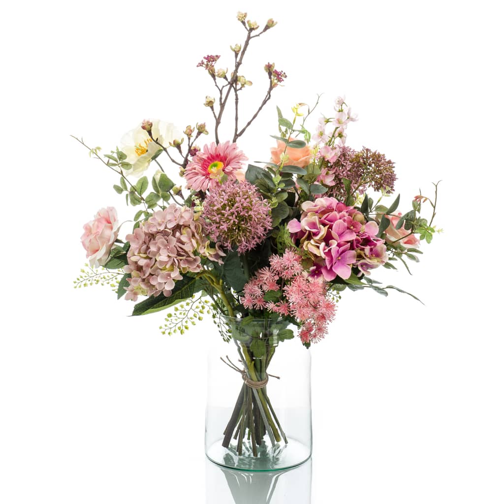 Emerald Emerald Art Bouquet Mist Summer 65 cm Multi -Colored