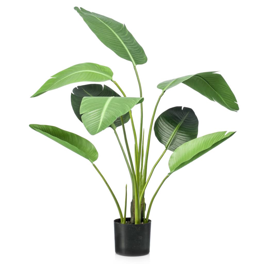 Emerald Emerald Kunstpflanze in Topf Strelitzia 120 cm