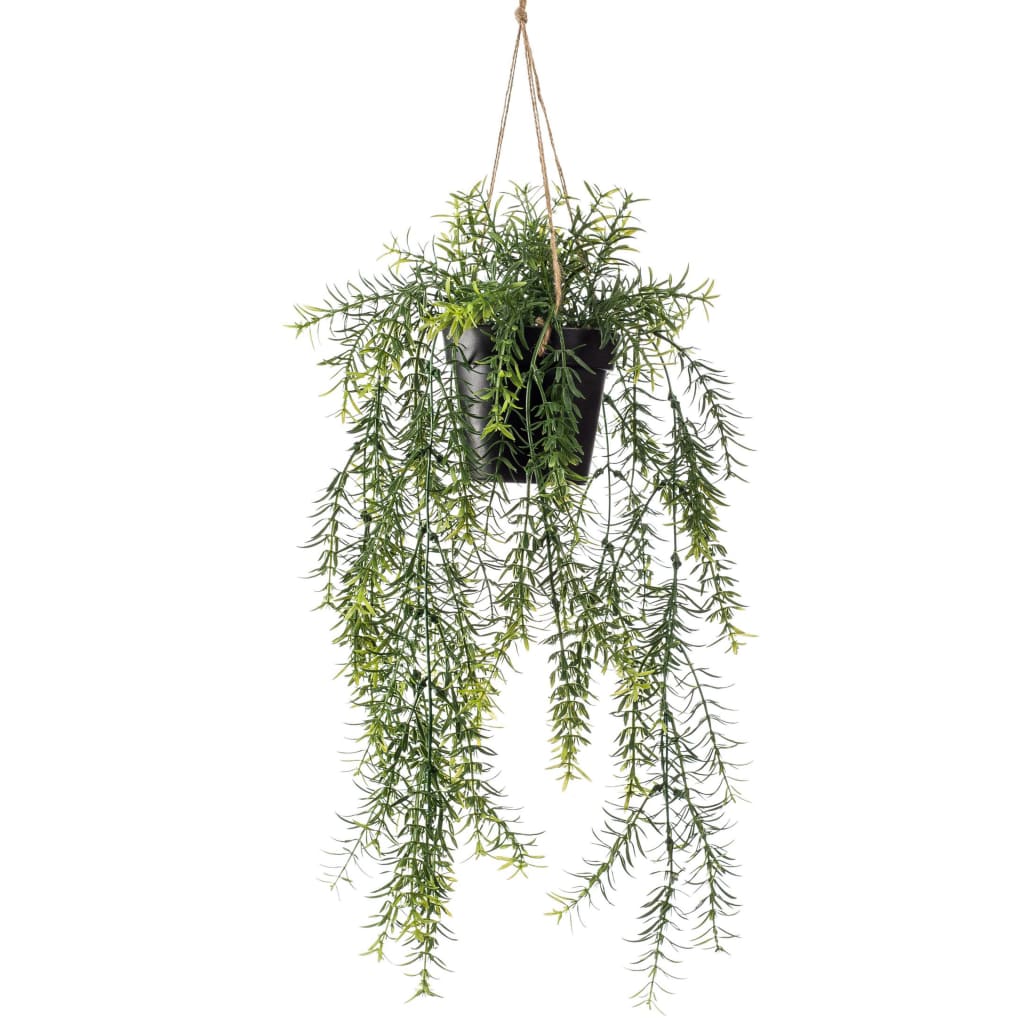 Emerald Smaragdkunstpflanze im Spargel 50 cm Topf hängt