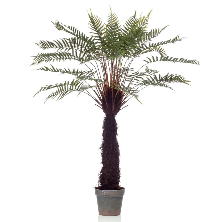 Emerald Emerald Art Plant im Topf -Boom -Farn 125 cm