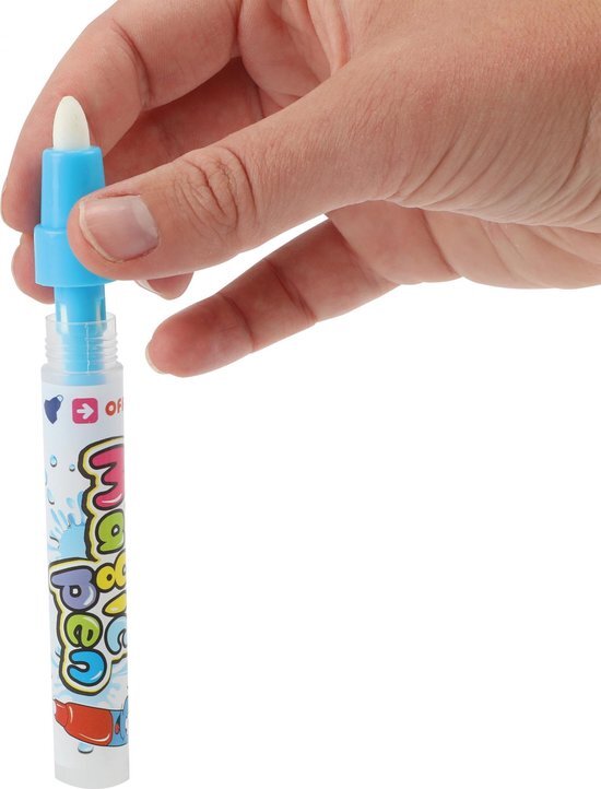 Kreativitätsfarben mit Wasserprinzessin mit Marker
