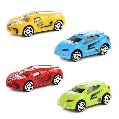 Turbo Racers Turbo Racers-Sammlerkoffer + 4 Autos + Spielposter
