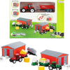 Toi-Toys TOI Toys Traktor Set mit Schuppen verschiedener Versionen