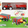 Toi-Toys TOI Toys Traktor Set mit Schuppen verschiedener Versionen