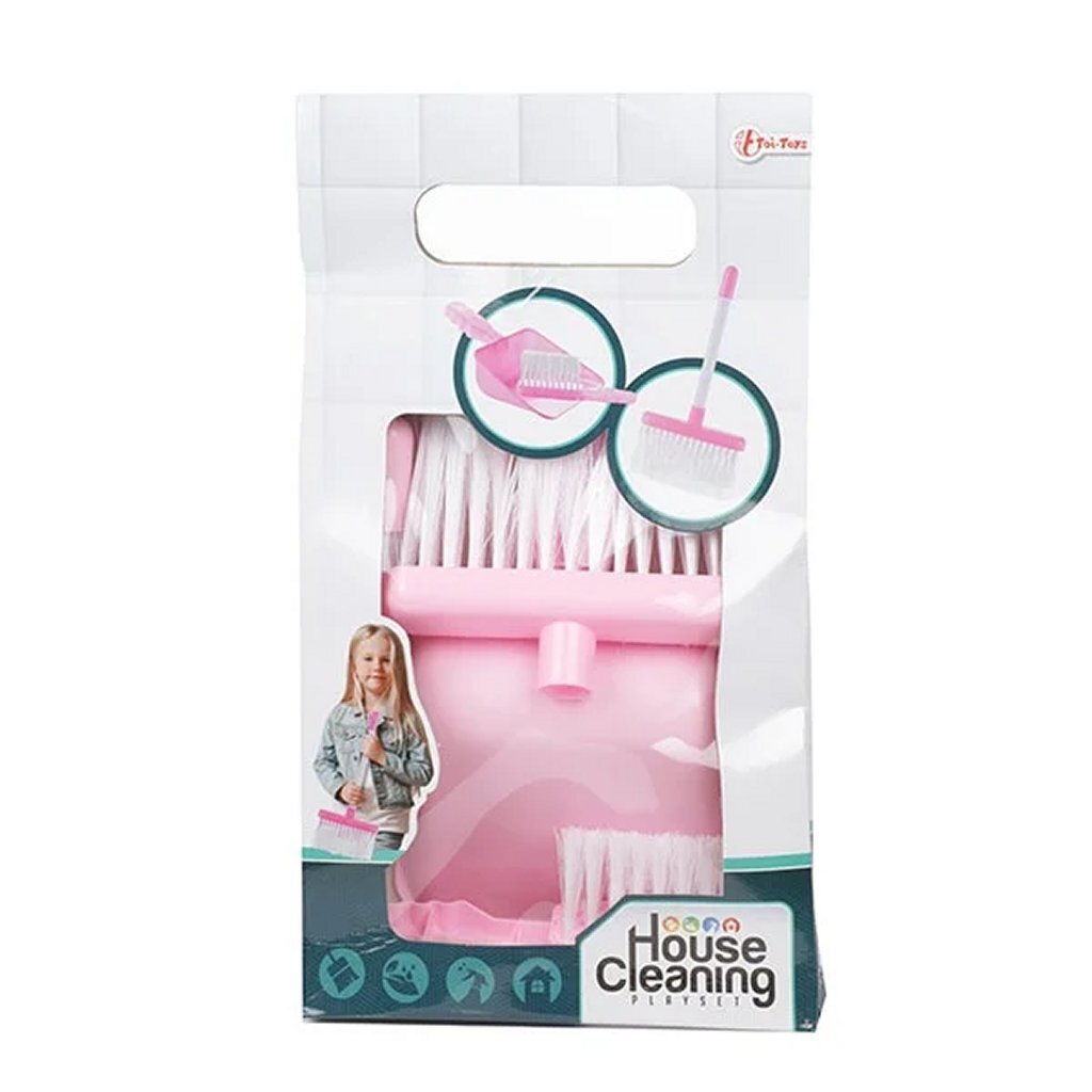 Toi-Toys Reinigungsset-Besen mit Staubpan und können
