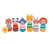 Fisher Price Holz Bowling Set Tiere - afbeelding 3