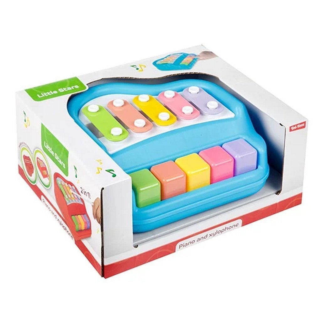 Kleine Sterne kleines Klavier Xylophon verschiedene Versionen