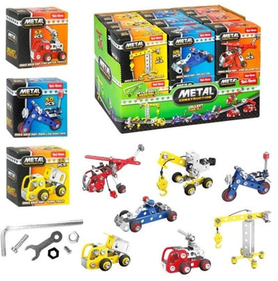 Toi-toys 3D-Baufahrzeug aus Metall