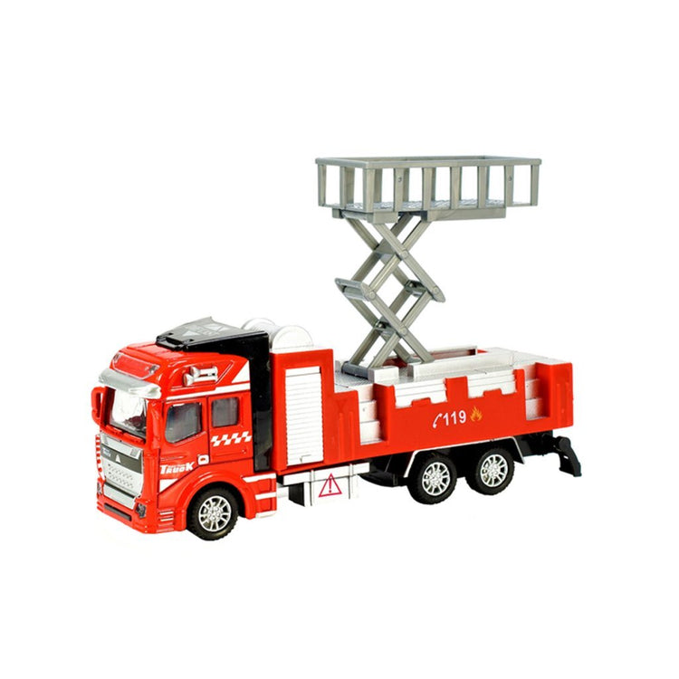 Metall-Metall-Die-Cast-Feuerwehrwagen