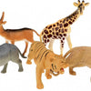 Toi-Toys Animal World Wild Dieren Deluxe, 5st.