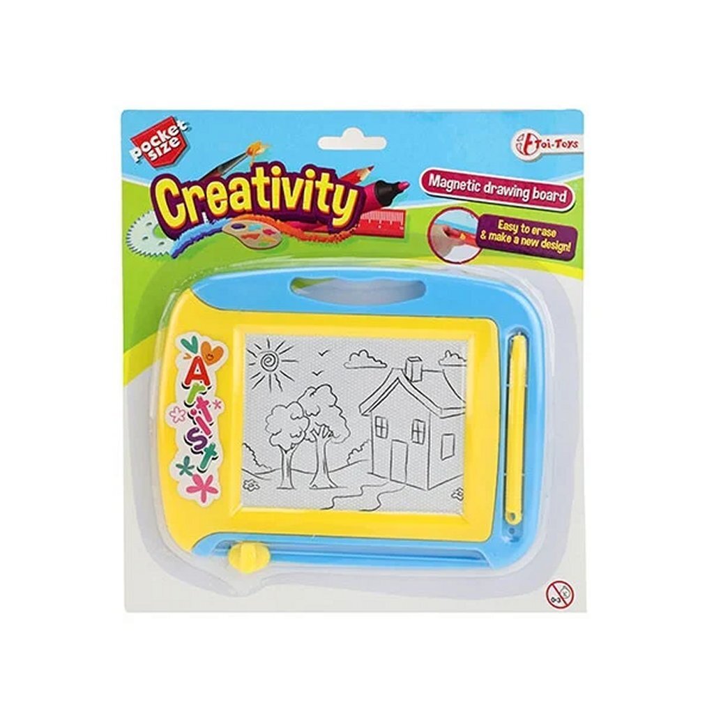 Kreativität Kreativität Mini Magnetic Zeichenbrett + Stift