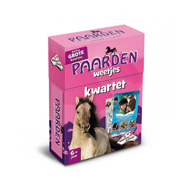 Boosterbox Pferde Fakten Quartett - Kartenspiel