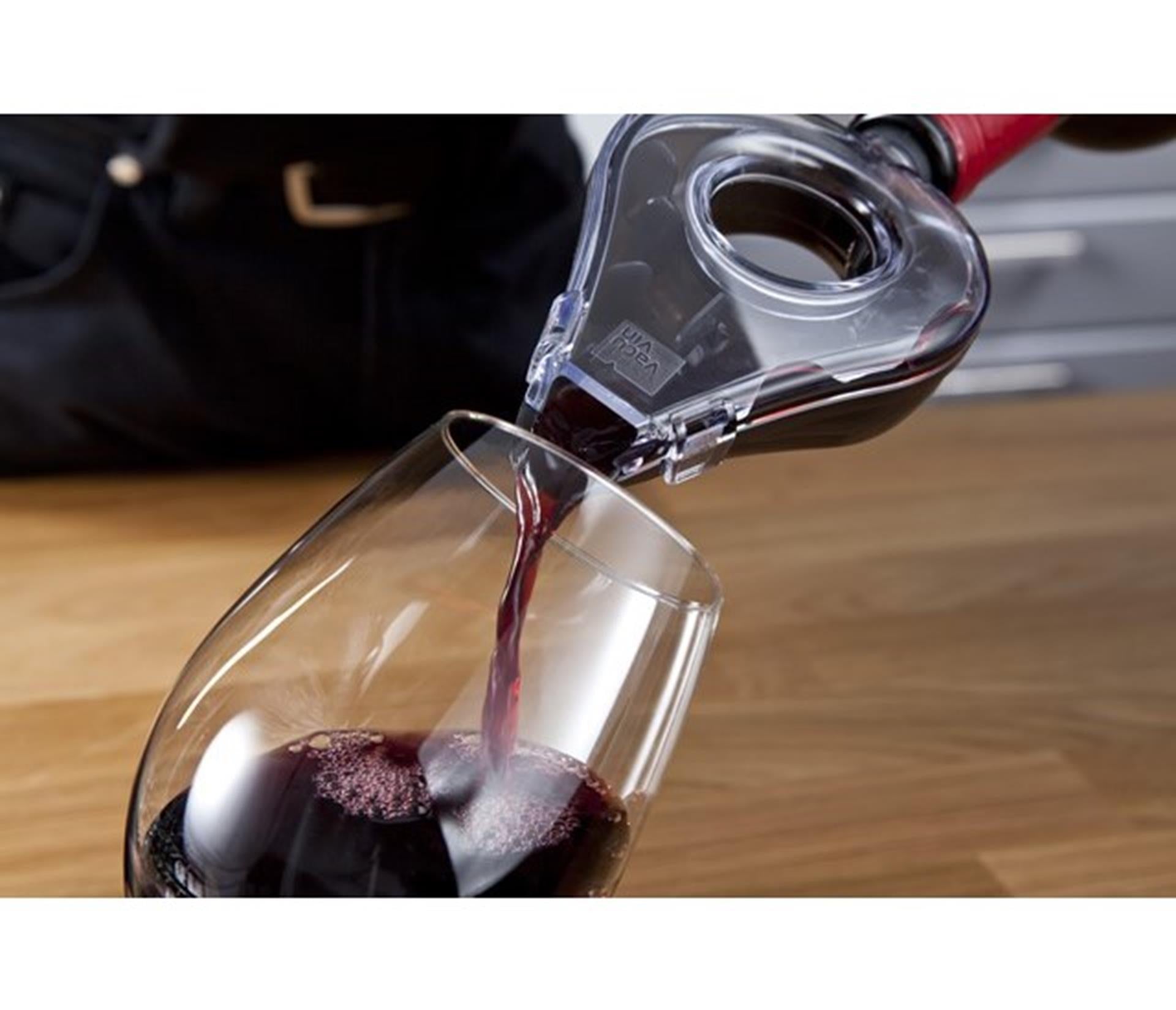 Vacu fin Weinbelüfter grau